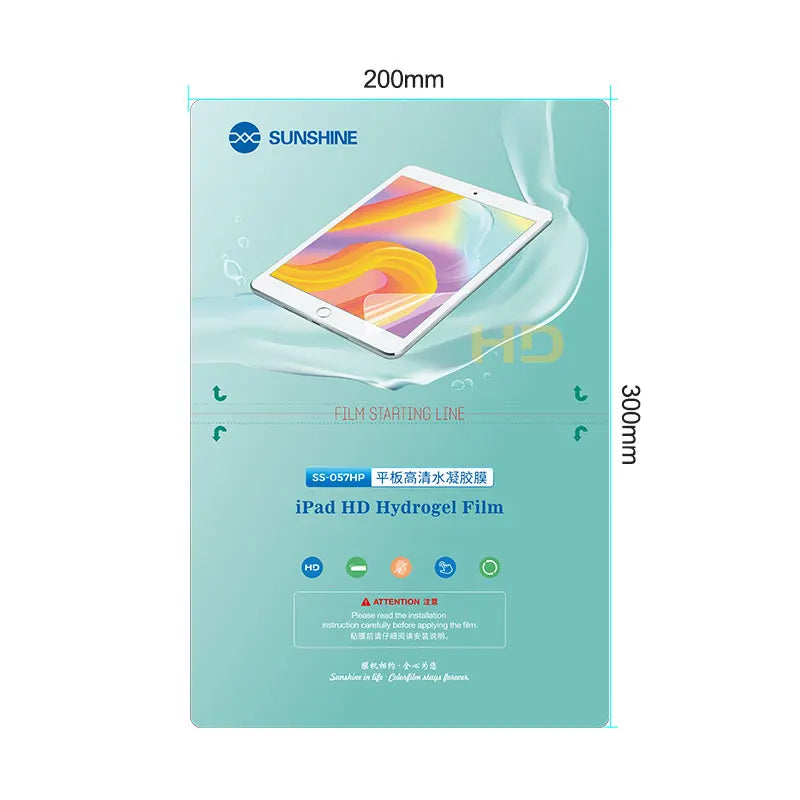 Hydrogel Film For SS-890C Cutting Machine Curved Phone Screen Protector