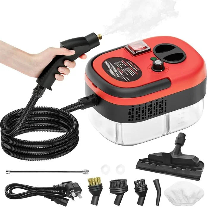 Portable 2500W High Temperature Handheld Steam Cleaner With Accessories