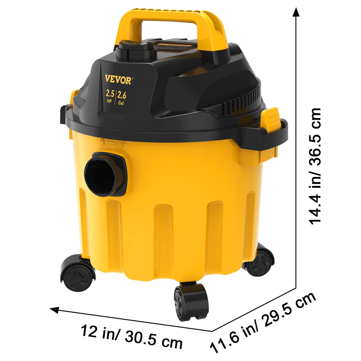 SucceBuy Portable Wet Dry Shop Vacuum With Integrated Blower Function