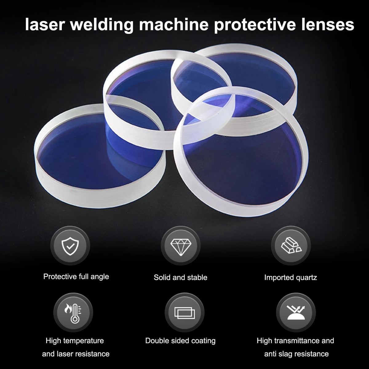 Scotle Fiber Laser Welding Protective Lens for Welding Machines