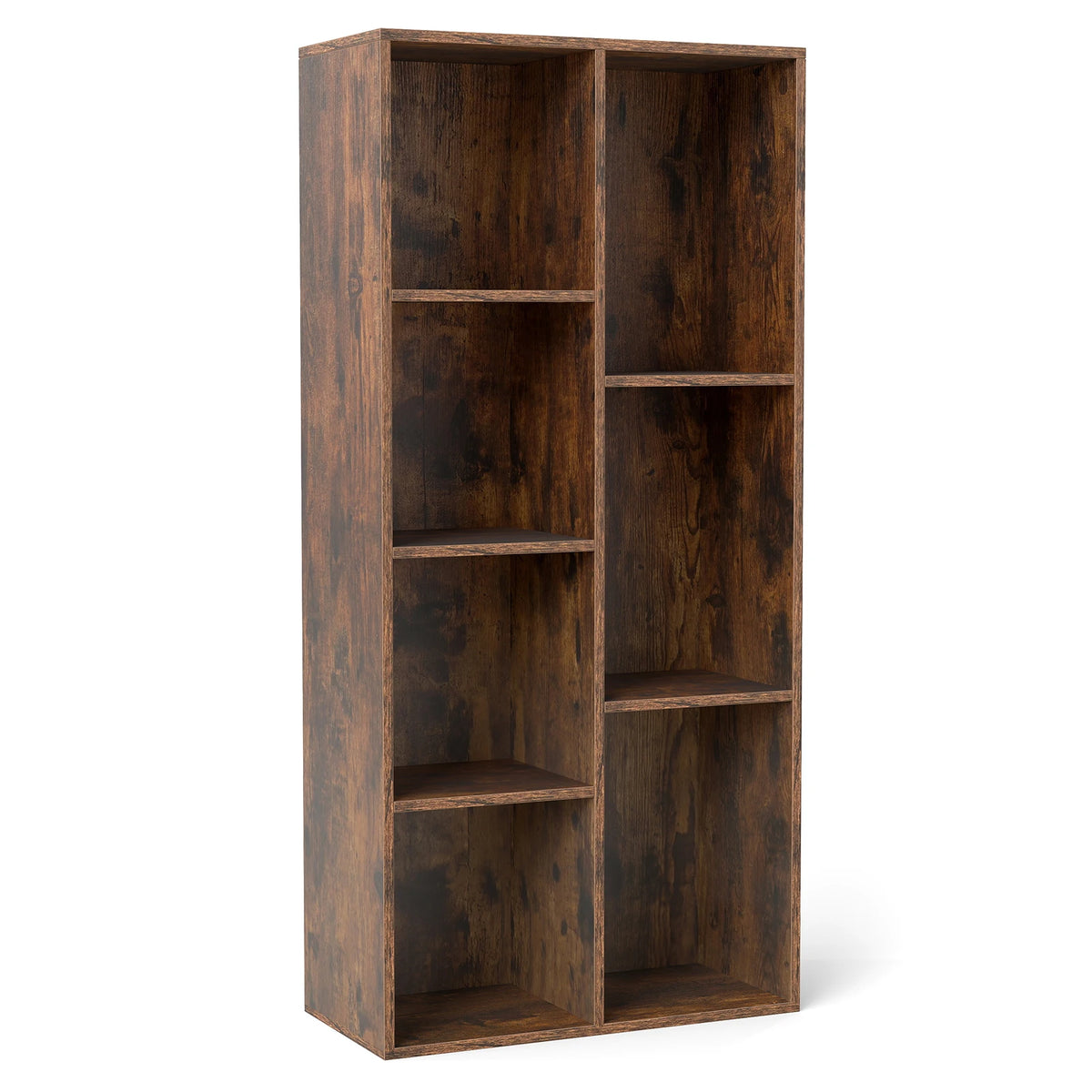 Homasis 7 Cube Bookcase Vertical Or Horizontal Freestanding Organizer