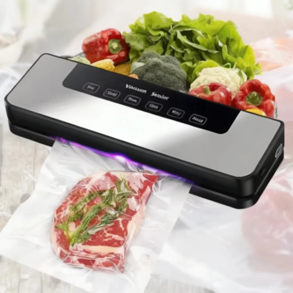 Automatic Kitchen Vacuum Sealer With Sterilization For Fresh Food Storage