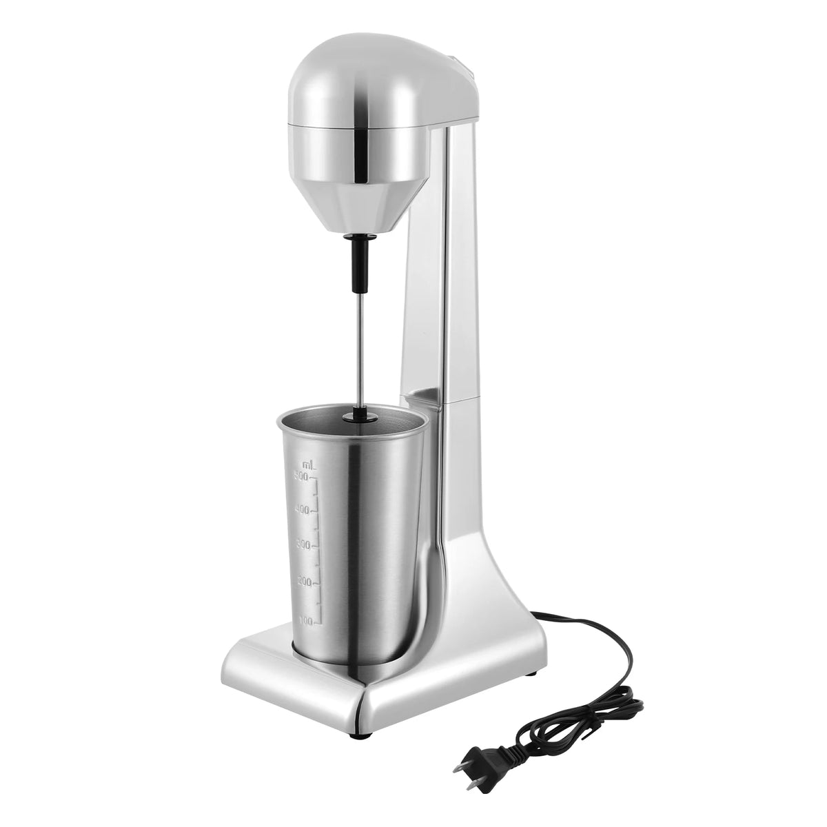 Electric Milkshake Maker With Two Speed Settings And Durable Build