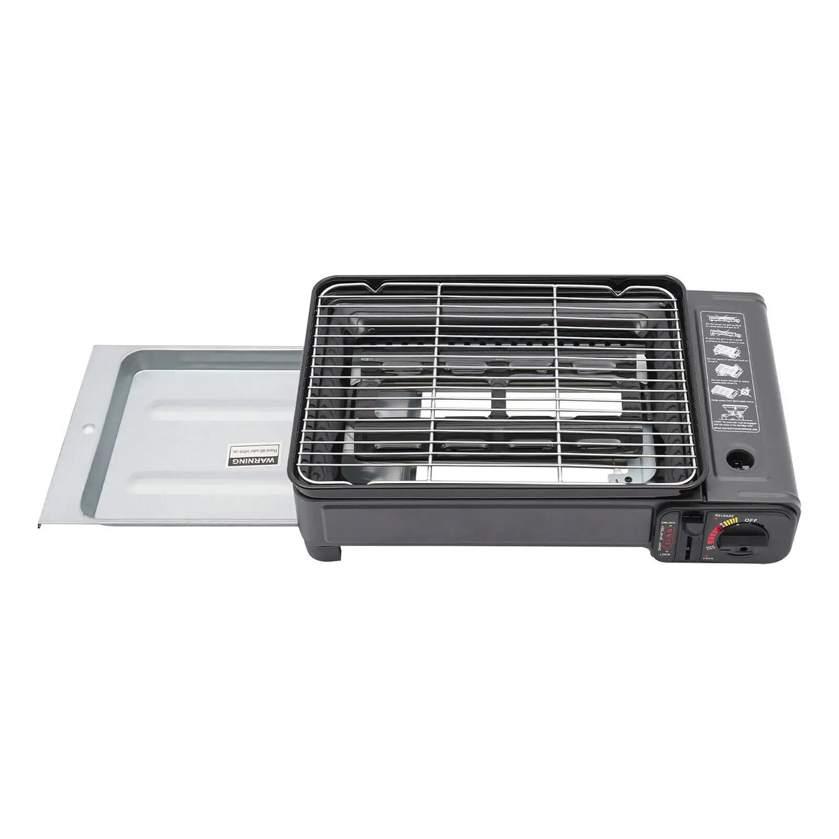 Portable Butane Gas Camping Grill Stove for Outdoor Cooking