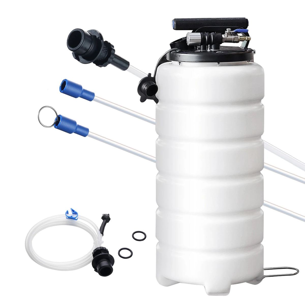 SucceBuy Pneumatic Fluid Extractor with Suction Hose Automotive Oil Changer