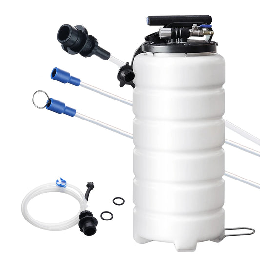 SucceBuy Pneumatic Fluid Extractor with Suction Hose Automotive Oil Changer