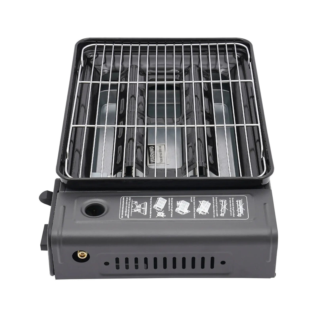 Portable Butane Gas Camping Grill Stove for Outdoor Cooking