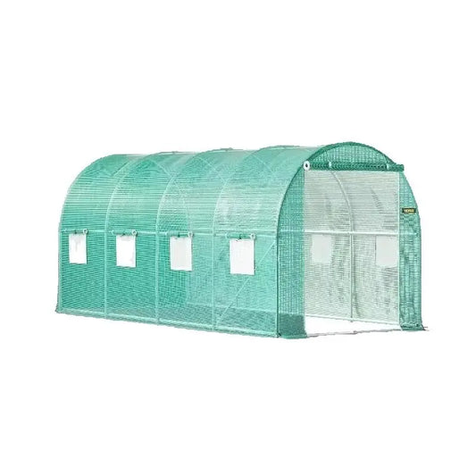 VEVOR Walk In Tunnel Greenhouse With Galvanized Steel Frame