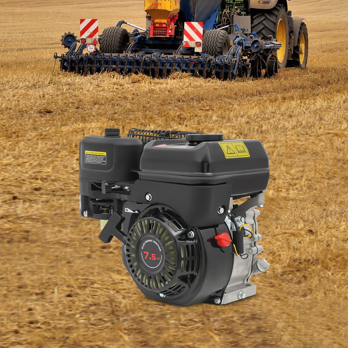 Bymaocar 75HP 4Stroke Horizontal Shaft Engine For Generators And Pumps