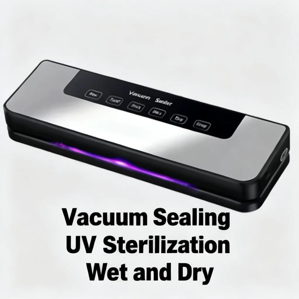 Automatic Kitchen Vacuum Sealer With Sterilization For Fresh Food Storage