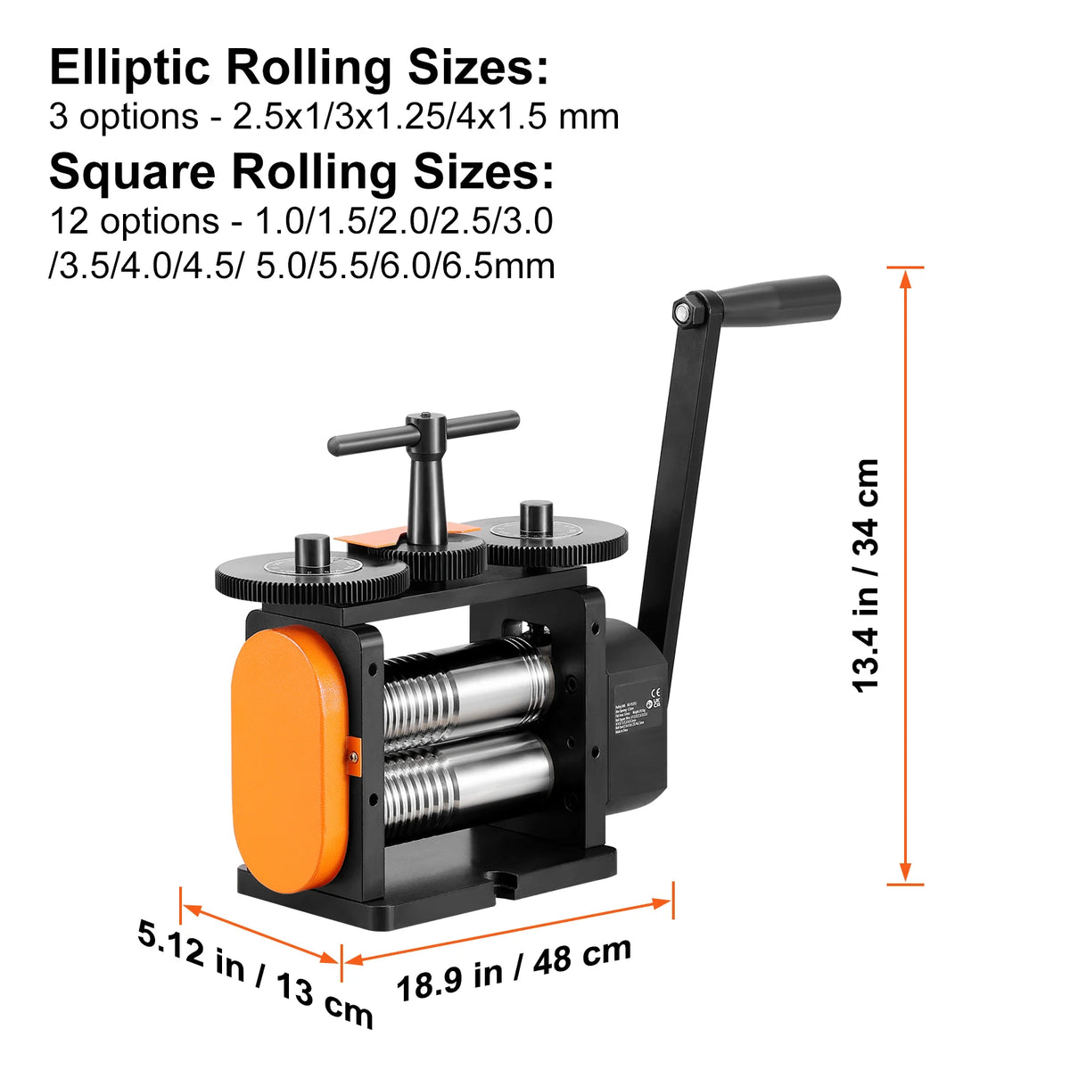 Succebuy 3in1 Jewelry Rolling Mill Machine For Metal Wire Crafting