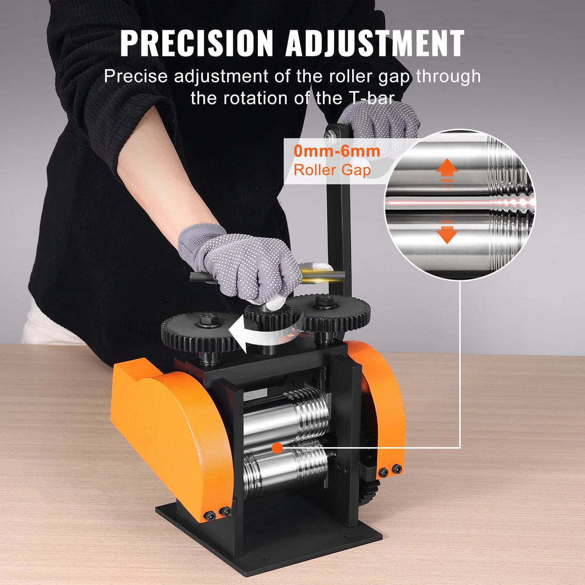 Succebuy 3in1 Jewelry Rolling Mill Machine For Metal Wire Crafting