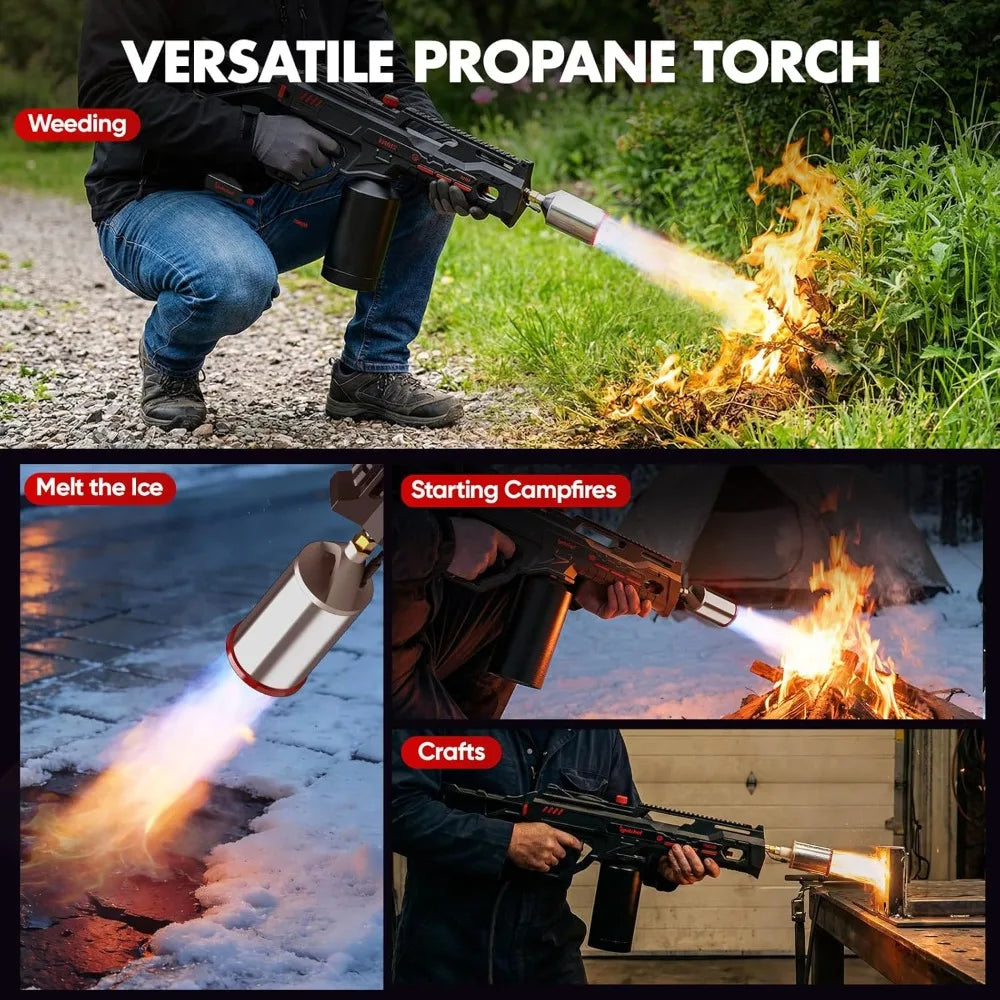 NUANYAO One Touch Propane Torch for Sous Vide and Grilling